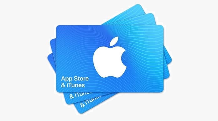 Apple iTunes gift card